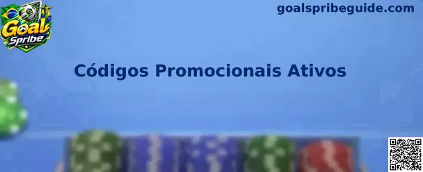 Códigos Promocionais Ativos Goal Spribe