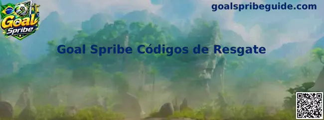 Interface oficial de códigos de resgate Goal Spribe