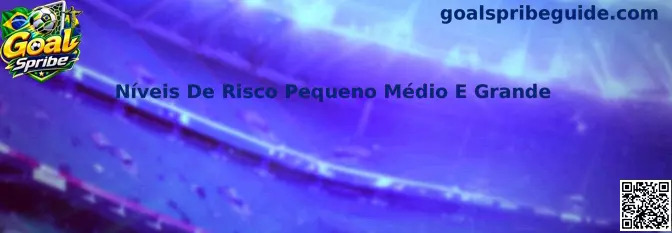 Níveis De Risco Pequeno Médio E Grande em Goal Spribe